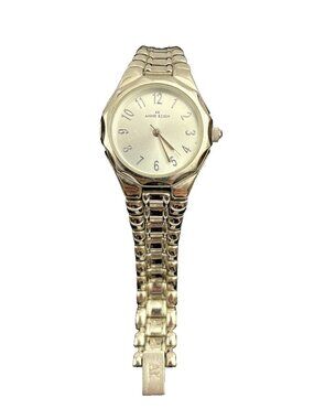 ANNE KLEIN Ladies Watch Y121E Gold Tone Stainless Steel Back